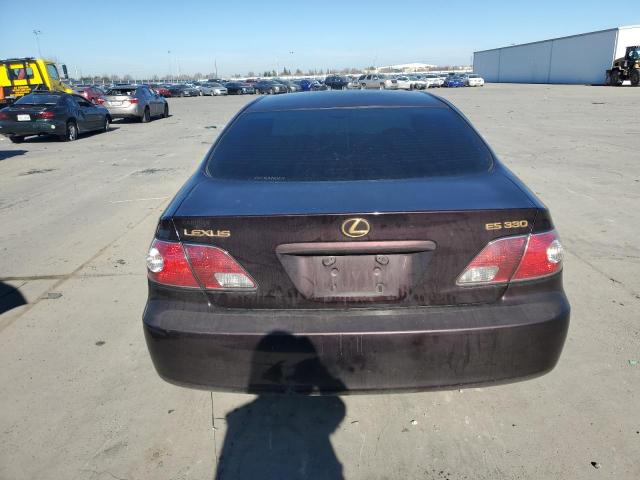 Photo 6 from auction – 2004 LEXUS ES 330 with VIN JTHBA30G040003716