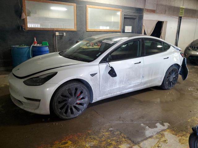 TESLA MODEL 3 2023 with VIN 5YJ3E1EC0PF411269 - Photo from auction
