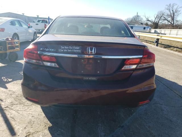 Photo 6 from auction – 2014 HONDA CIVIC LX with VIN 19XFB2F52EE020395