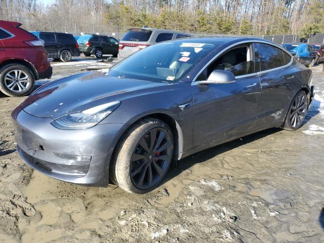 TESLA MODEL 3 2020 with VIN 5YJ3E1ECXLF736151 - Photo from auction