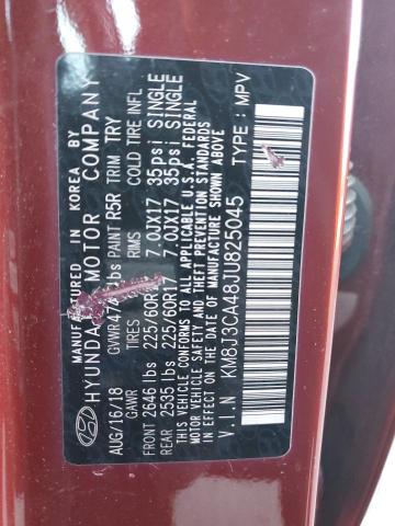 Photo 14 from auction – 2018 HYUNDAI TUCSON SEL with VIN KM8J3CA48JU825045