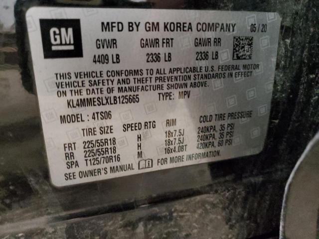 Photo 14 from auction – 2020 BUICK ENCORE GX with VIN KL4MMESLXLB125665