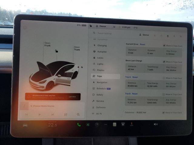 Photo 9 from auction – 2021 TESLA MODEL 3 with VIN 5YJ3E1EA9MF981703