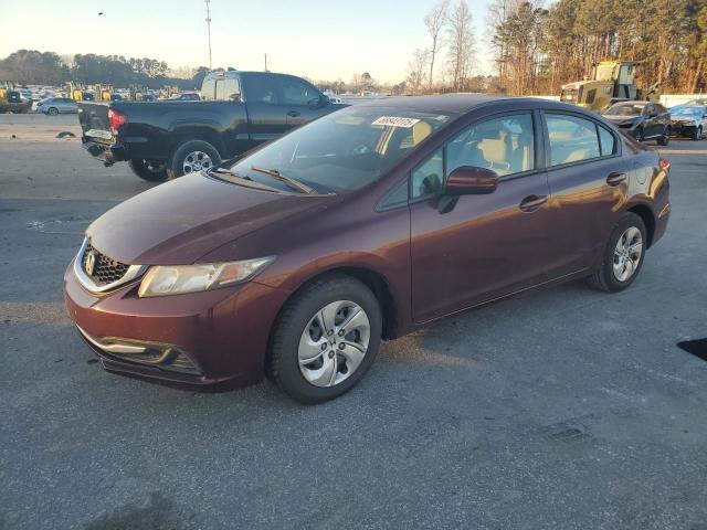 HONDA CIVIC LX 2015 with VIN 19XFB2F54FE284655 - Photo from auction
