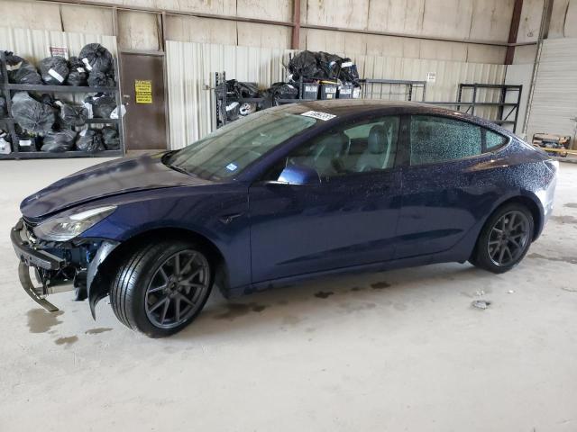 TESLA MODEL 3 2022 with VIN 5YJ3E1EB0NF287072 - Photo from auction