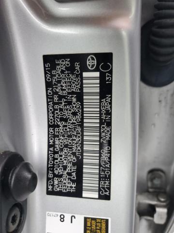 Photo 14 from auction – 2015 TOYOTA PRIUS with VIN JTDKN3DU4F1986239