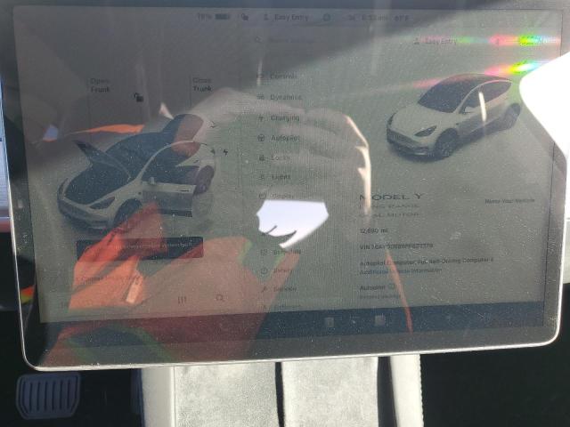 Photo 9 from auction – 2023 TESLA MODEL Y with VIN 7SAYGDEE6PF823279