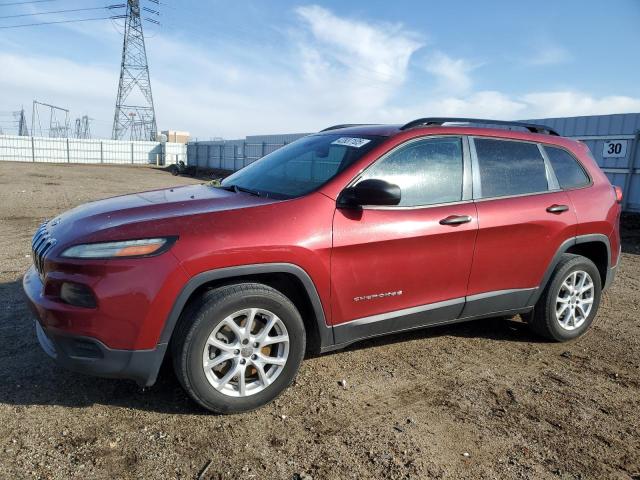 Photo 1 from auction – 2016 JEEP CHEROKEE S with VIN 1C4PJLAB7GW230087