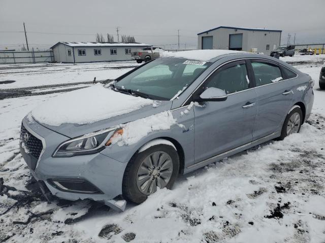 HYUNDAI SONATA HYB 2016 with VIN KMHE24L17GA012044 - Photo from auction