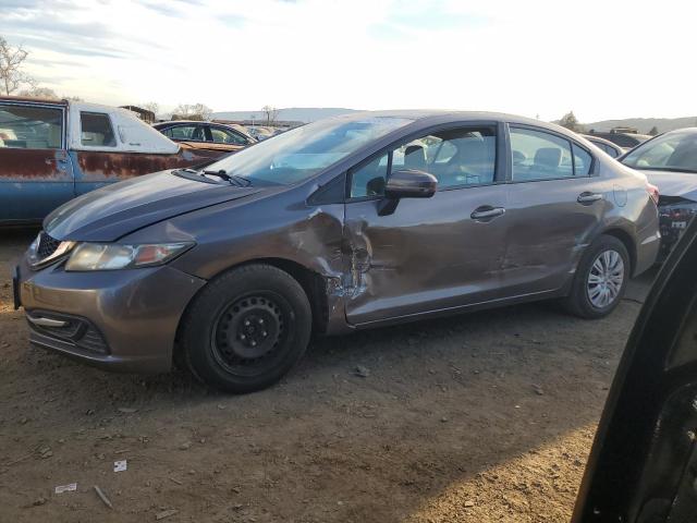 HONDA CIVIC LX 2015 with VIN 19XFB2F50FE201755 - Photo from auction