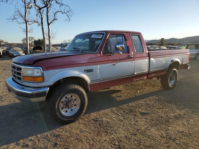 FORD F250 1992 with VIN 1FTHX26M2NKB70294 - Photo from auction