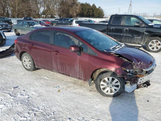 Foto 4 de la subasta – 2012 HONDA CIVIC LX con VIN 2HGFB2F40CH050845