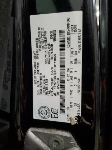 Photo 14 from auction – 2014 FORD ESCAPE TIT with VIN 1FMCU9J97EUC71068