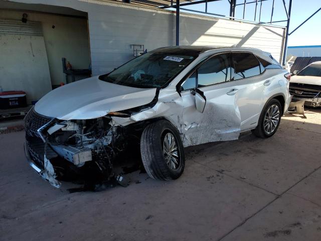 LEXUS RX 450H 2021 with VIN 2T2JGMDA9MC071750 - Photo from auction