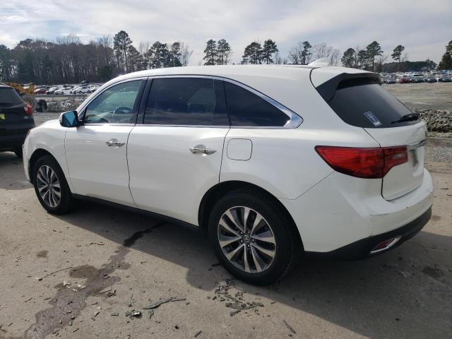 Photo 2 from auction – 2015 ACURA MDX TECHNO with VIN 5FRYD3H49FB007313