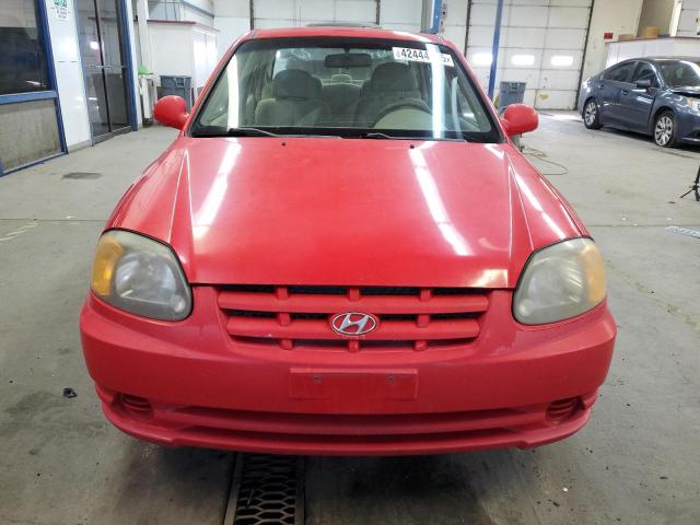 Photo 5 from auction – 2004 HYUNDAI ACCENT GL with VIN KMHCG45C94U538368