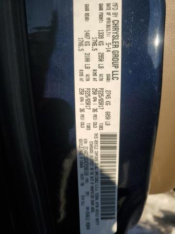 Photo 14 from auction – 2014 CHRYSLER TOWN & COU with VIN 2C4RC1BGXER396160