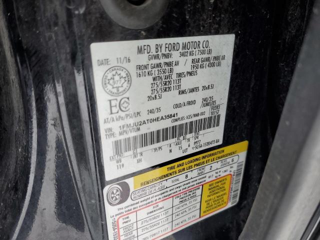 Photo 14 from auction – 2017 FORD EXPEDITION with VIN 1FMJU2AT0HEA35841