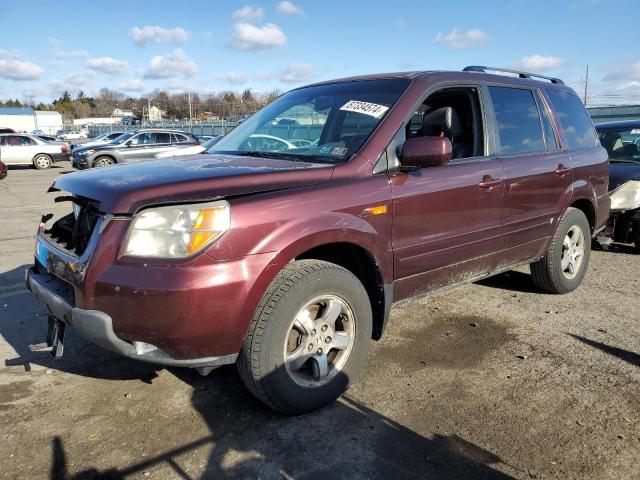 HONDA PILOT EXL 2008 with VIN 5FNYF185X8B032202 - Photo from auction