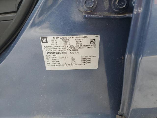 Photo 14 from auction – 2012 CHEVROLET EQUINOX LT with VIN 2GNFLEEKXC6198338
