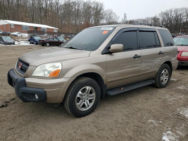 HONDA PILOT EXL 2003 with VIN 2HKYF18613H610397 - Photo from auction
