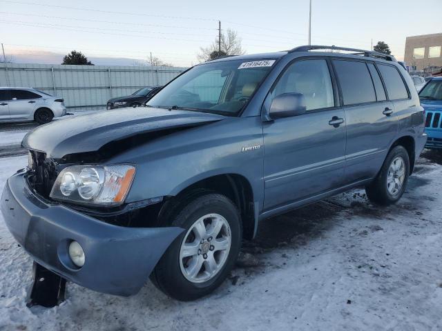 TOYOTA HIGHLANDER 2003 with VIN JTEHF21A930144358 - Photo from auction