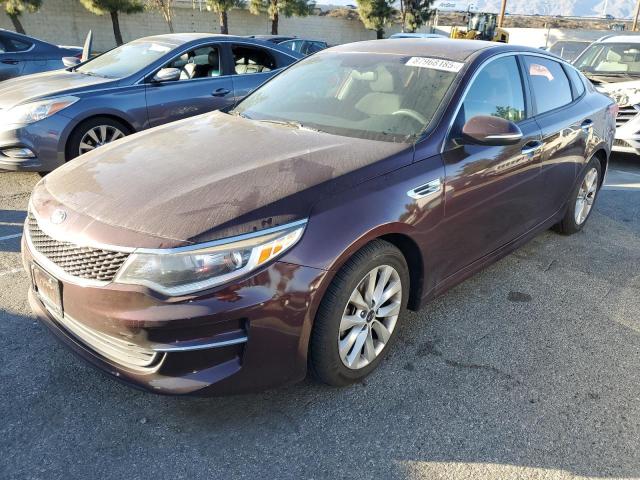 KIA OPTIMA LX 2016 with VIN 5XXGT4L31GG045945 - Photo from auction