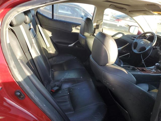 Снимка 10 от търг – 2006 LEXUS IS 250 с VIN JTHBK262862010116