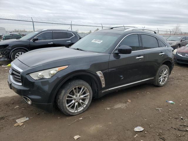 INFINITI FX37 2013 with VIN JN8CS1MU6DM142057 - Photo from auction