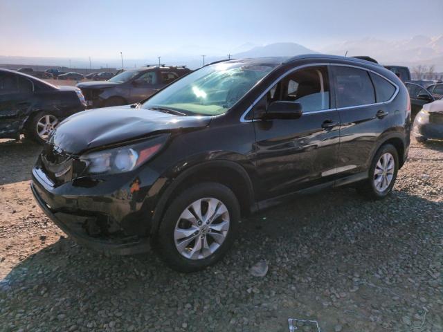 HONDA CR-V EXL 2014 with VIN 2HKRM4H72EH689280 - Photo from auction
