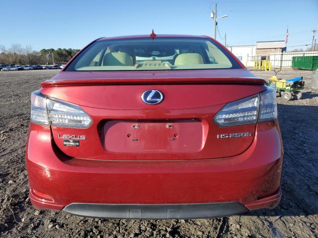 Photo 6 from auction – 2010 LEXUS HS 250H with VIN JTHBB1BA7A2021334