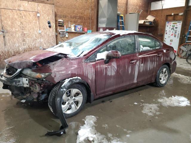 HONDA CIVIC LX 2015 with VIN 19XFB2F53FE089341 - Photo from auction