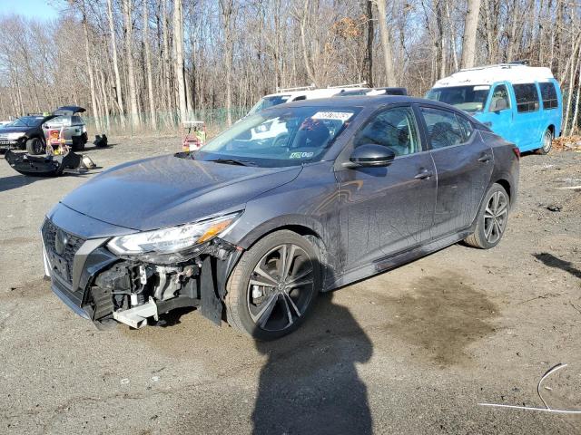 NISSAN SENTRA SR 2022 with VIN 3N1AB8DV9NY251683 - Photo from auction