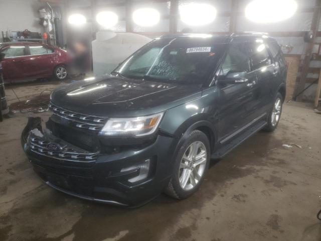 FORD EXPLORER L 2016 with VIN 1FM5K8FH4GGC57042 - Photo from auction