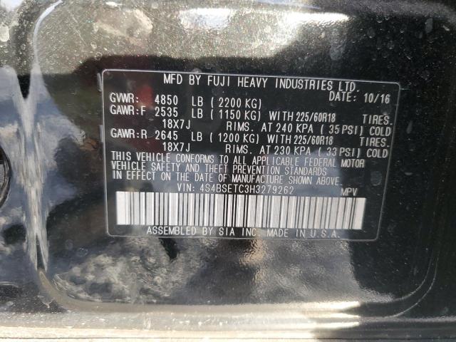 Photo 14 from auction – 2017 SUBARU OUTBACK TO with VIN 4S4BSETC3H3279262