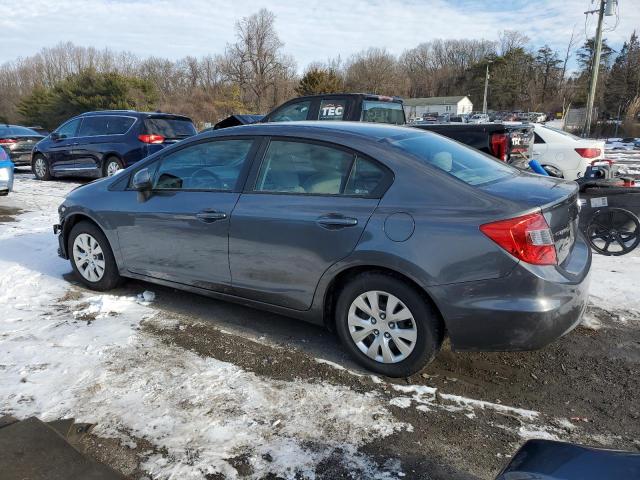 Photo 2 from auction – 2012 HONDA CIVIC LX with VIN 19XFB2F58CE364410