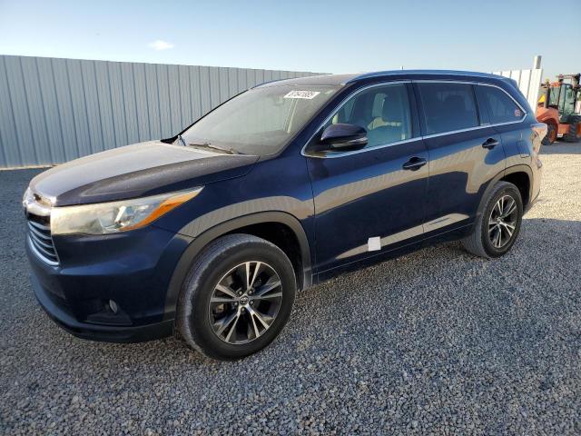 TOYOTA HIGHLANDER 2016 مع رقم تعريف المركبة 5TDKKRFH4GS174276 - صورة من المزاد