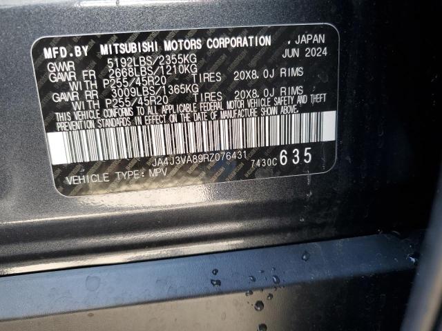 Photo 14 from auction – 2024 MITSUBISHI OUTLANDER with VIN JA4J3VA89RZ076431