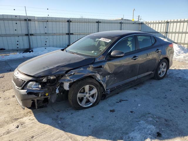 KIA OPTIMA LX 2015 with VIN KNAGM4A76F5631169 - Photo from auction