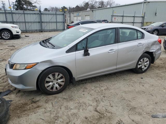 HONDA CIVIC LX 2012 with VIN 2HGFB2F52CH568173 - Photo from auction
