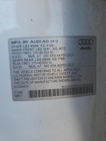 Photo 14 from auction – 2013 AUDI Q7 PRESTIG with VIN WA1DGAFE4DD004292