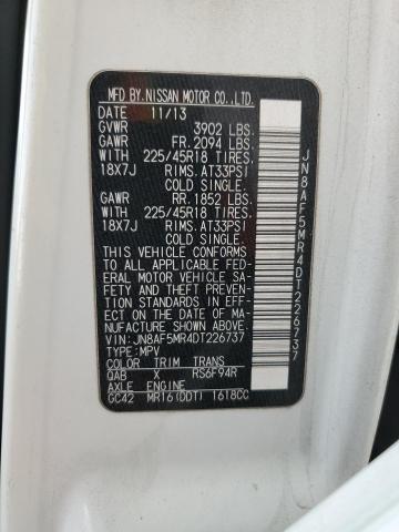 Photo 14 from auction – 2013 NISSAN JUKE with VIN JN8AF5MR4DT226737
