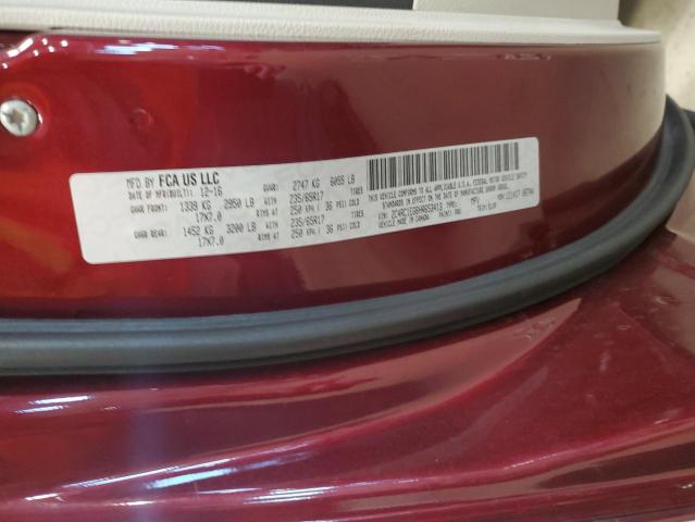 Photo 14 from auction – 2017 CHRYSLER PACIFICA T with VIN 2C4RC1EG6HR653413