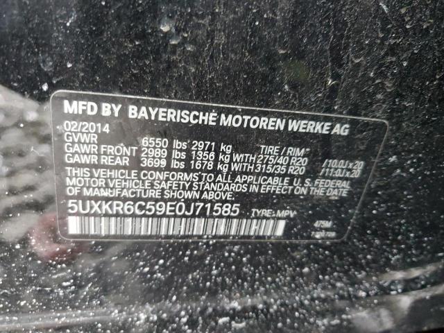 Photo 14 from auction – 2014 BMW X5 XDRIVE5 with VIN 5UXKR6C59E0J71585