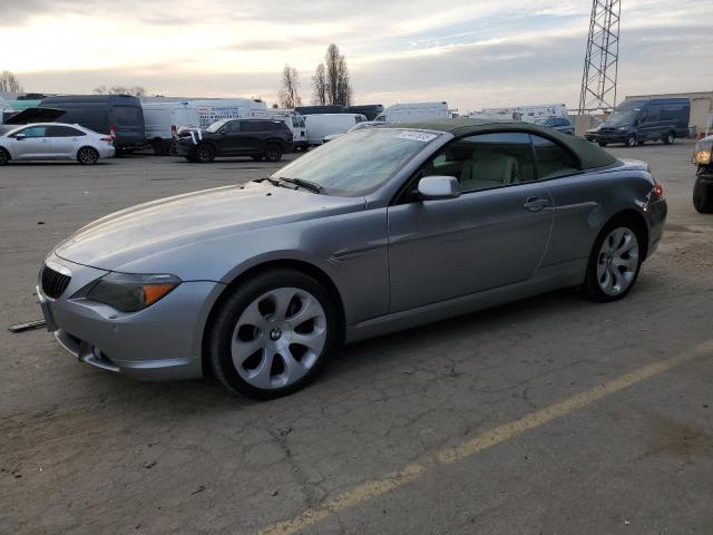 BMW 650 I 2006 with VIN WBAEK13426CN79484 - Photo from auction