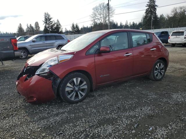 NISSAN LEAF S 2015 with VIN 1N4AZ0CP9FC317954 - Photo from auction