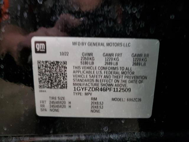 Photo 14 from auction – 2023 CADILLAC XT4 PREMIU with VIN 1GYFZDR46PF112509