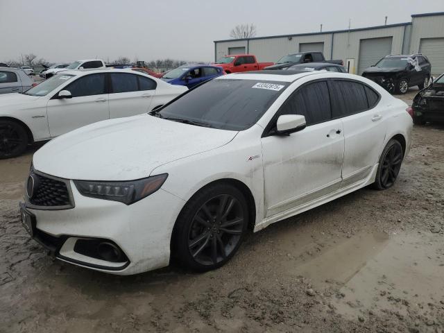 ACURA TLX TECH+A 2018 with VIN 19UUB2F6XJA013287 - Photo from auction
