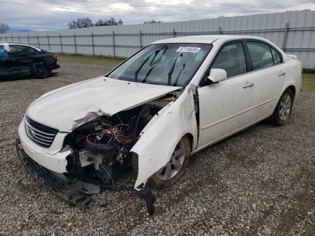 KIA OPTIMA LX 2008 with VIN KNAGE123985248790 - Photo from auction