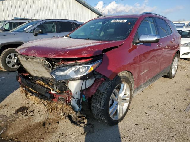 CHEVROLET EQUINOX PR 2018 with VIN 3GNAXMEV6JS508616 - Photo from auction